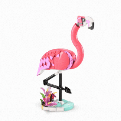 LEGO Creator - Animale Sălbatice: Flamingo Roz (31170)
